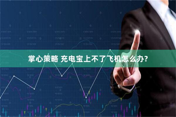 掌心策略 充电宝上不了飞机怎么办?