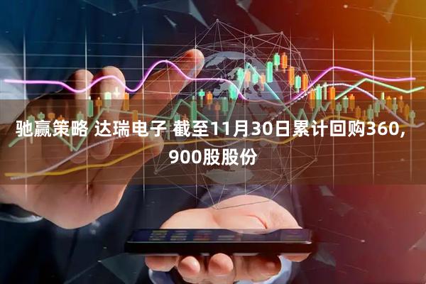 驰赢策略 达瑞电子 截至11月30日累计回购360, 900股股份